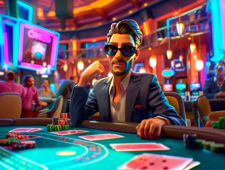 Antarmuka aplikasi mobile udintoto dengan menu permainan dan live dealer